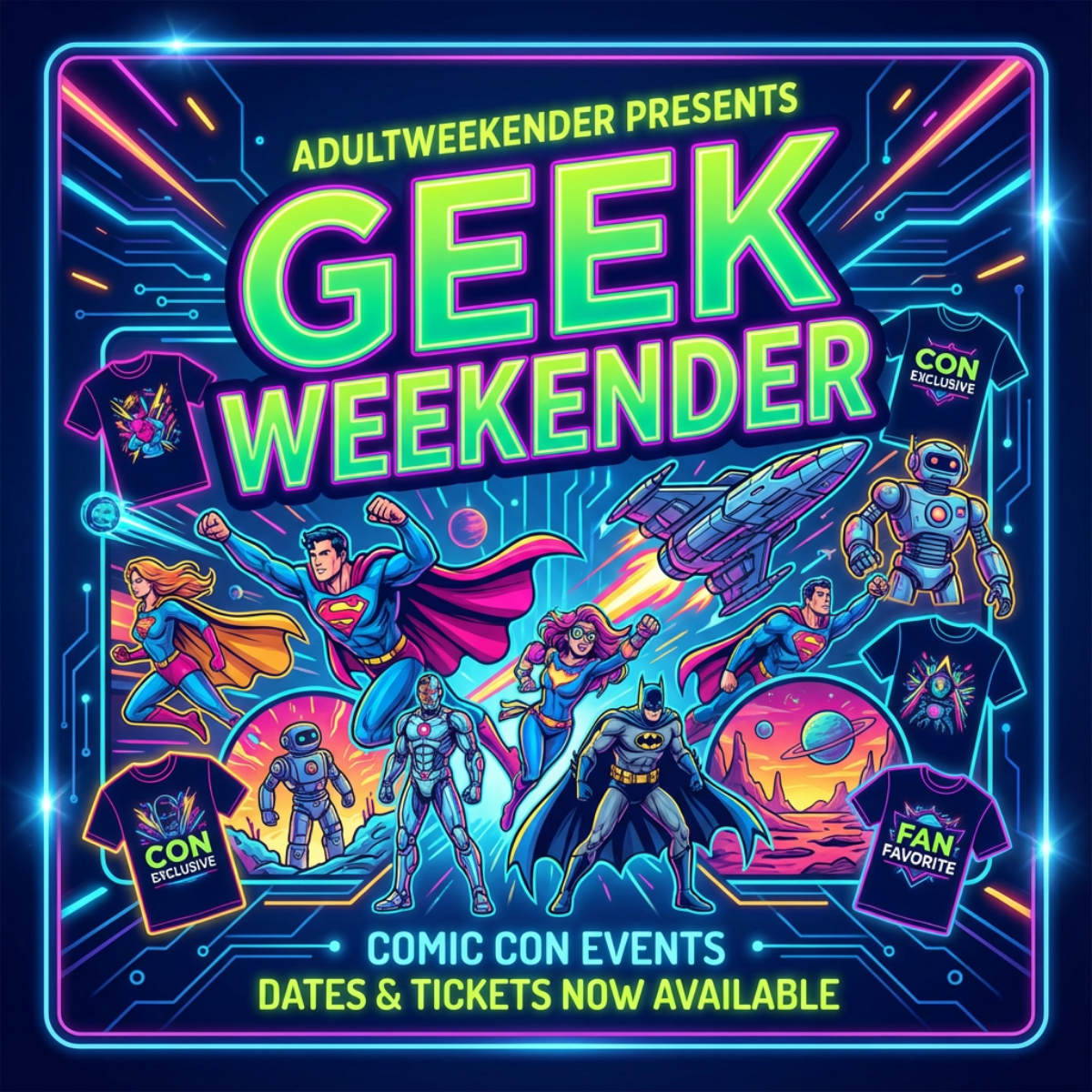 Geek Weekender - Adult Weekender