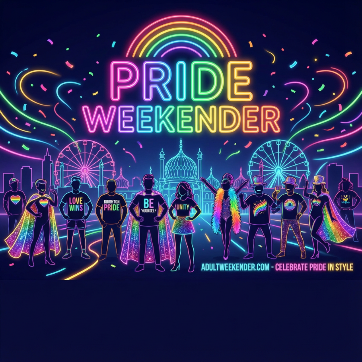 Manchester Pride: Personalised Apparel & Parade Outfits - DRESS LOUD