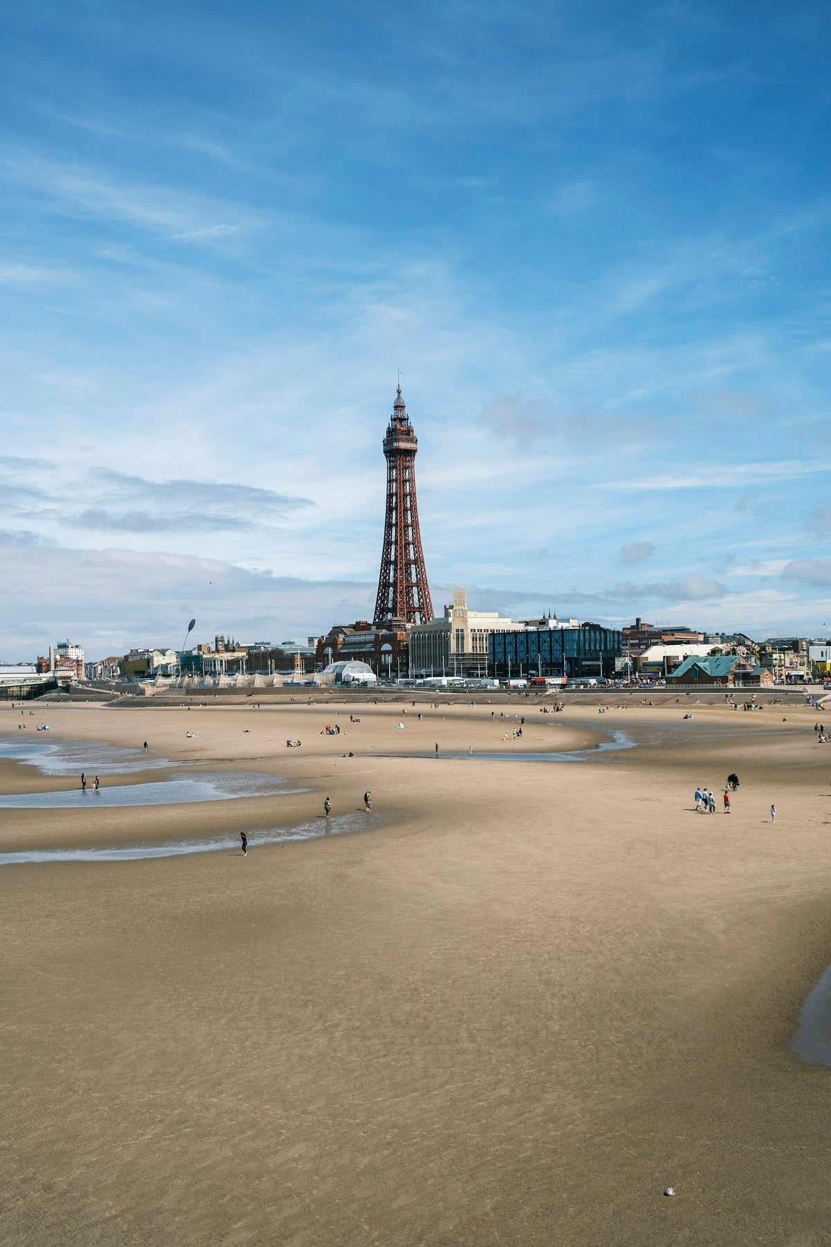 Blackpool Tower and beach