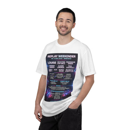 Replay Minehead Lineup T-Shirt — May 8–11, 2026 Event Tee Dress Loud