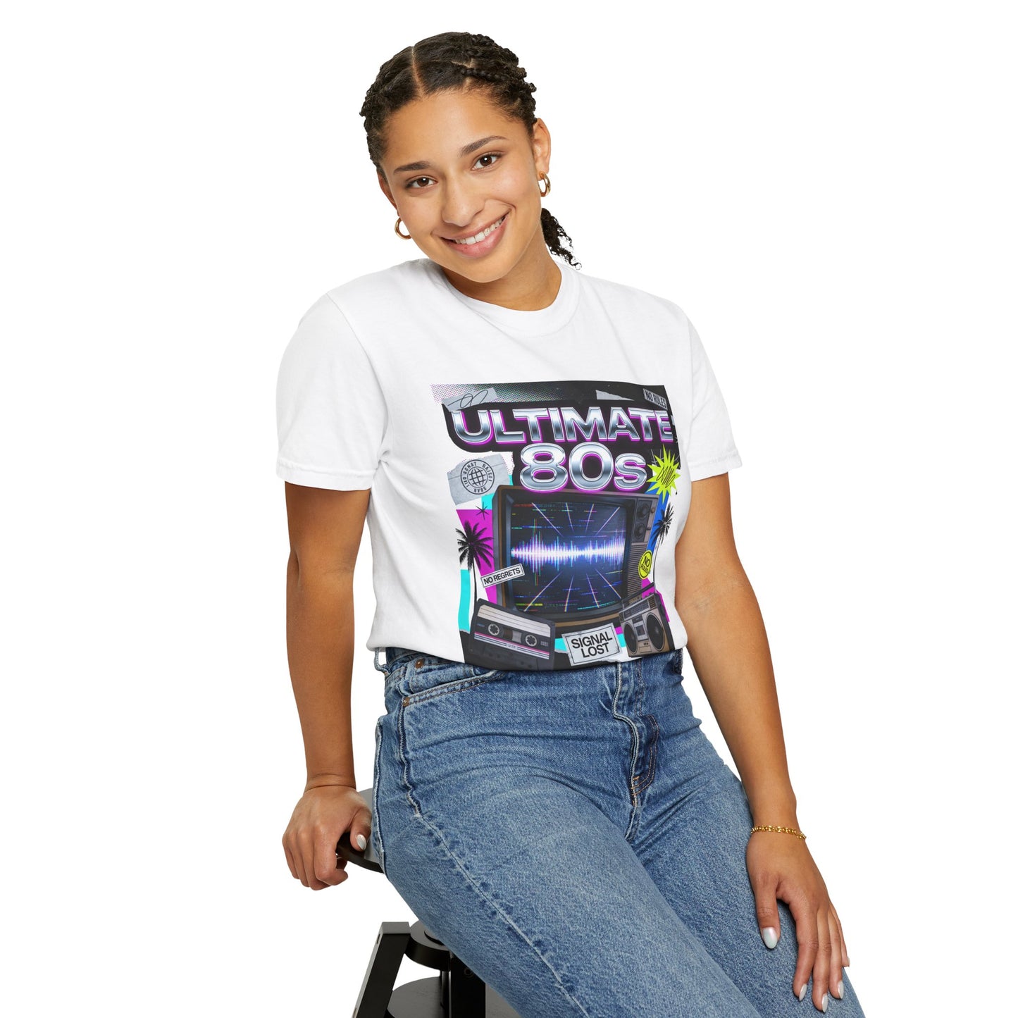 ULTIMATE 80s Bognor 24th April Statement TShirt Dress Loud
