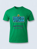 Personalised 90s Reloaded Big Weekender Tee — irish green tee, front view