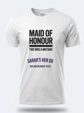 Personalised Weekender Unisex Tee | Maid of Honour This was a mistake | Hen Shirt Dress Loud