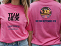 Personalised Weekender Unisex Tee | Bride Tribe | Team Bride | Hen Shirt Dress Loud