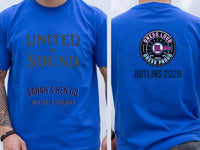 Personalised Bugged Out Big Weekender Tee — royal tee