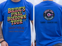 Personalised Country Weekender Tee — royal tee