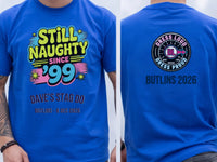 Personalised 90s Reloaded Big Weekender Tee — royal tee