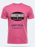 Personalised Weekender Unisex Tee – Bridesmaid Drinks Department