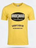 Personalised Weekender Unisex Tee – Bridesmaid Chaos Coordinator