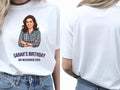 Cartoon Me Tee — Turn Your Photo Into a Custom Cartoon T-Shirt — white tee, front and back view