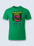 Personalised Banter Tee — irish green tee, front view