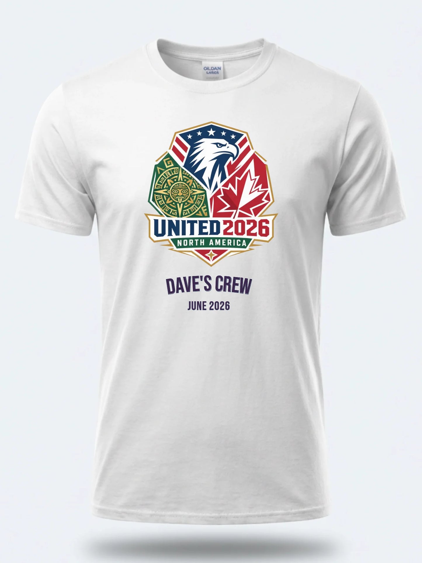 Personalised Summer of Soccer Tee | United 2026 | Top