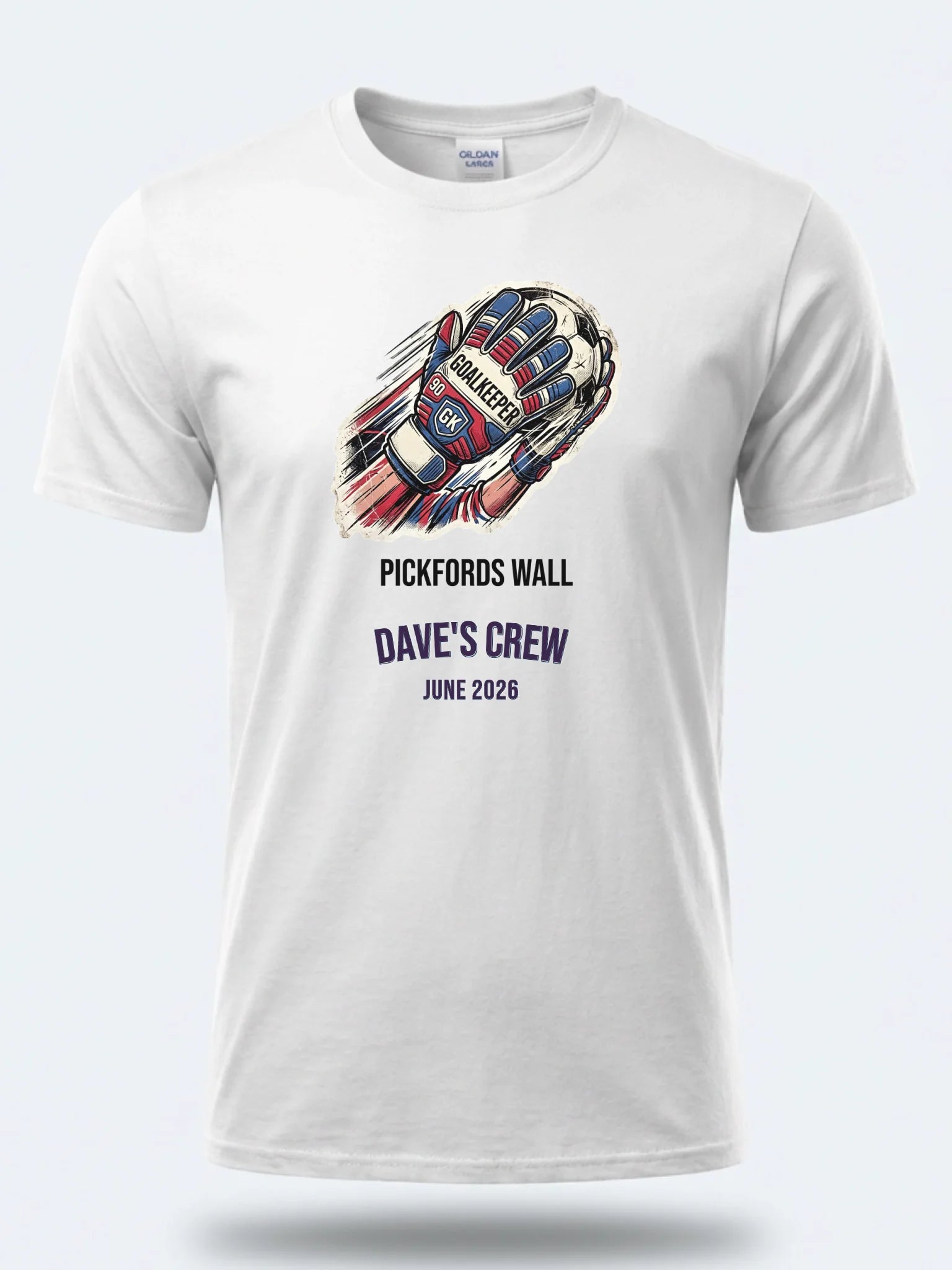 Personalised Summer of Soccer Tee | Pickfords Wall | Top