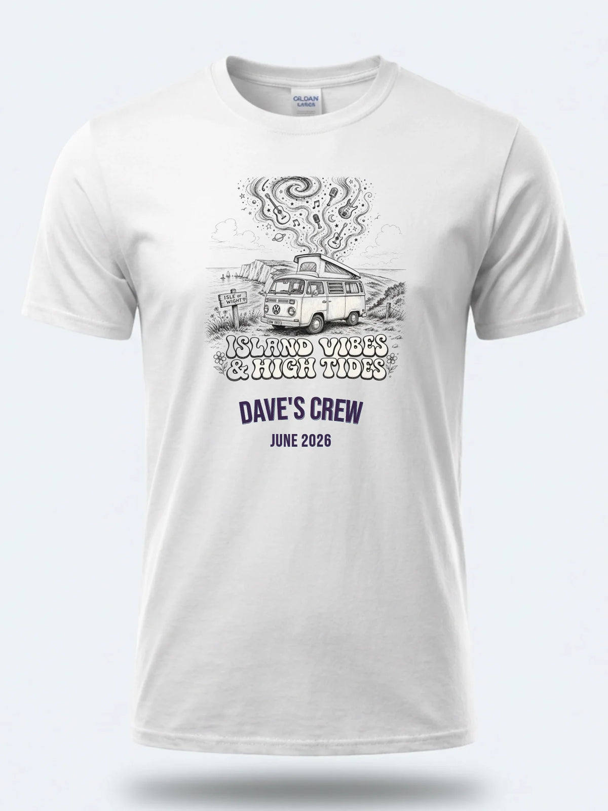 Isle of Wight Festival 2026 Tee - Island Vibes & High Tides