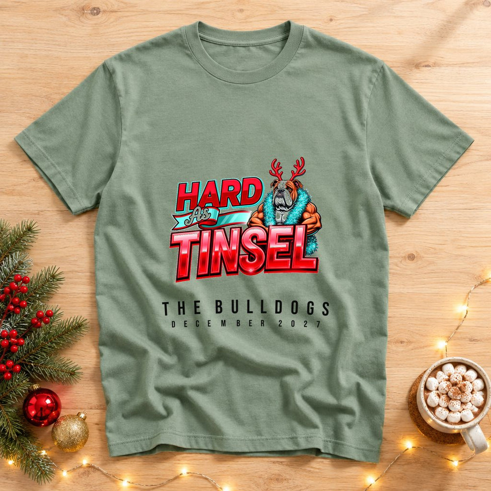 Tinsel Tough Guy — Personalised T-Shirt