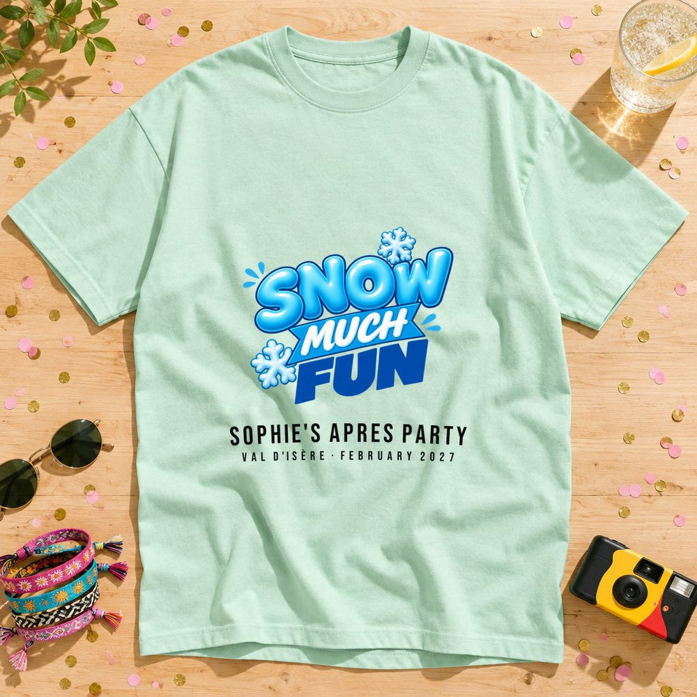 Snowflake Mandala — Personalised Hen Do T-Shirt