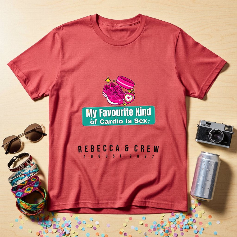 My favourite kind of cardio is sex — Personalised T-Shirt