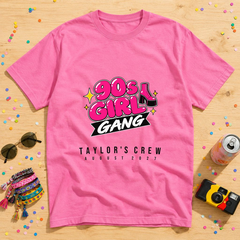 90s Girl Gang — Personalised T-Shirt