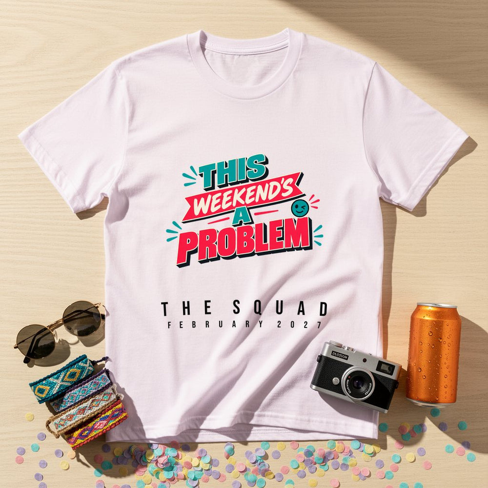 This Weekend's A Problem — Personalised T-Shirt