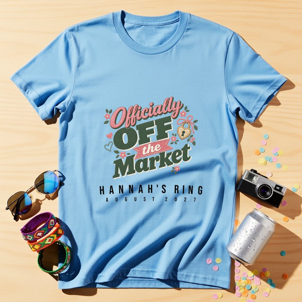 Off The Market — Personalised Engagement T-Shirt