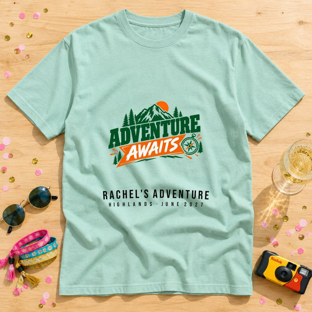 Mountain Badge — Personalised Hen Do T-Shirt