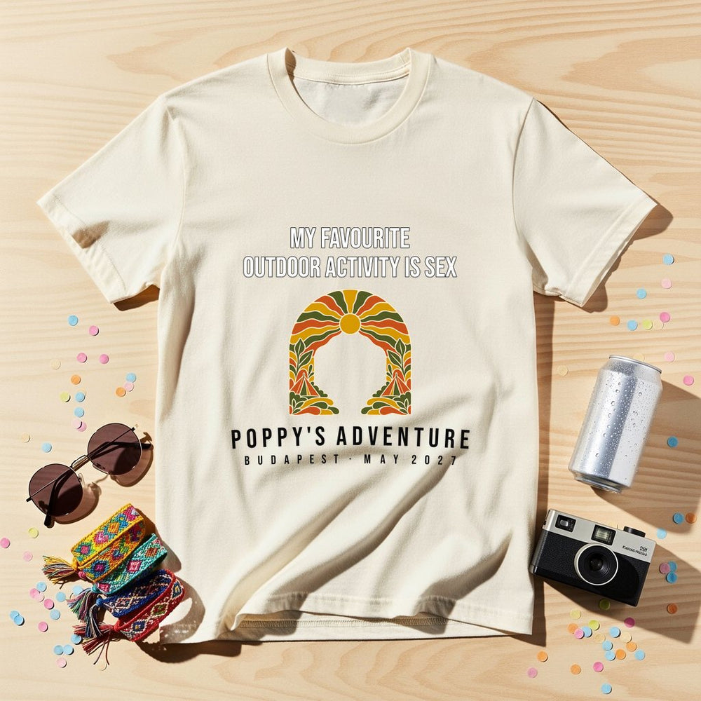 My favourite outdoor activity is sex — Personalised T-Shirt
