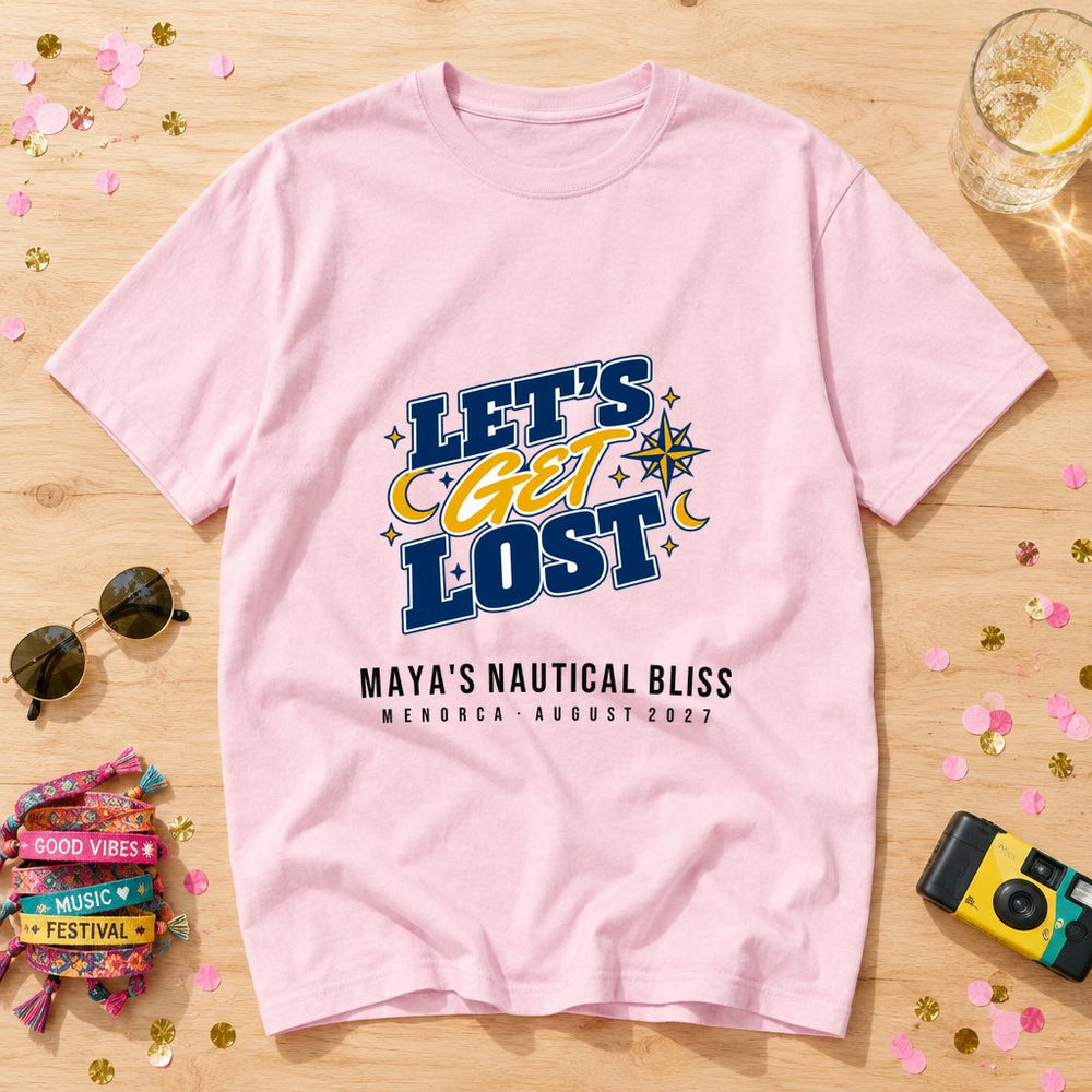 Compass Rose — Personalised Hen Do T-Shirt