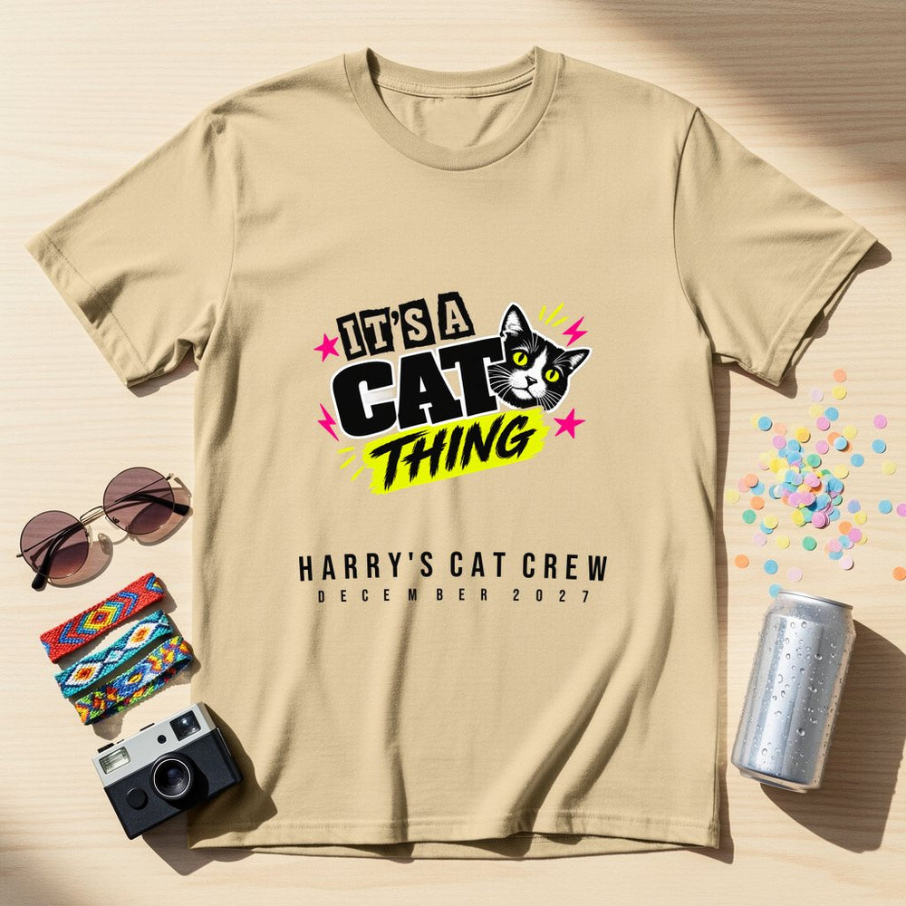 Its a cat thing — Personalised Replay Weekender T-Shirt