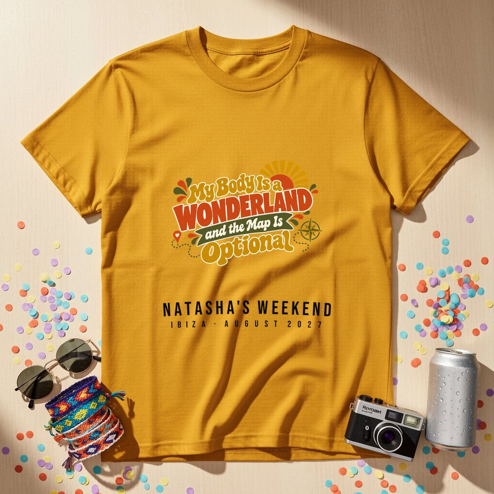 Body Is a Wonderland — Personalised T-Shirt