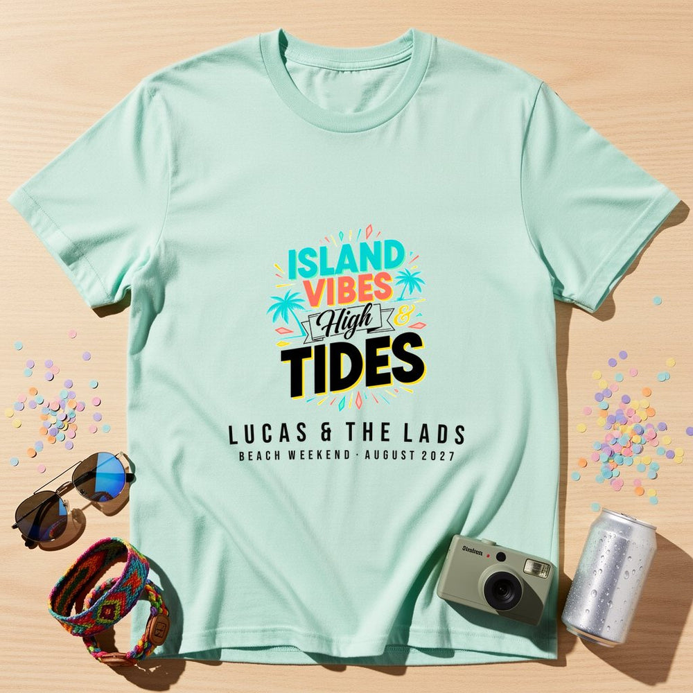 Island Vibes High Tides Wave