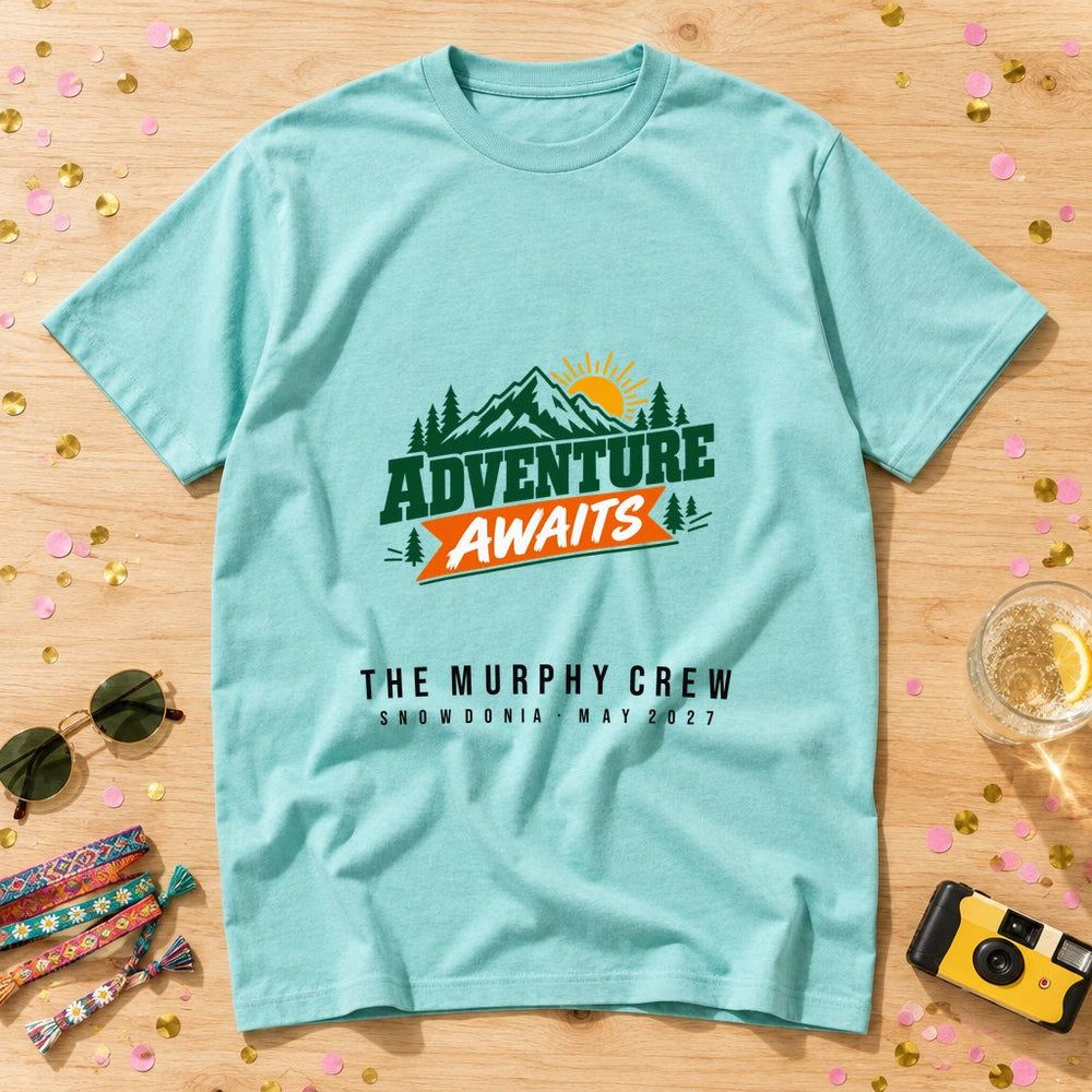 Camp Pennant — Personalised Hen Do T-Shirt