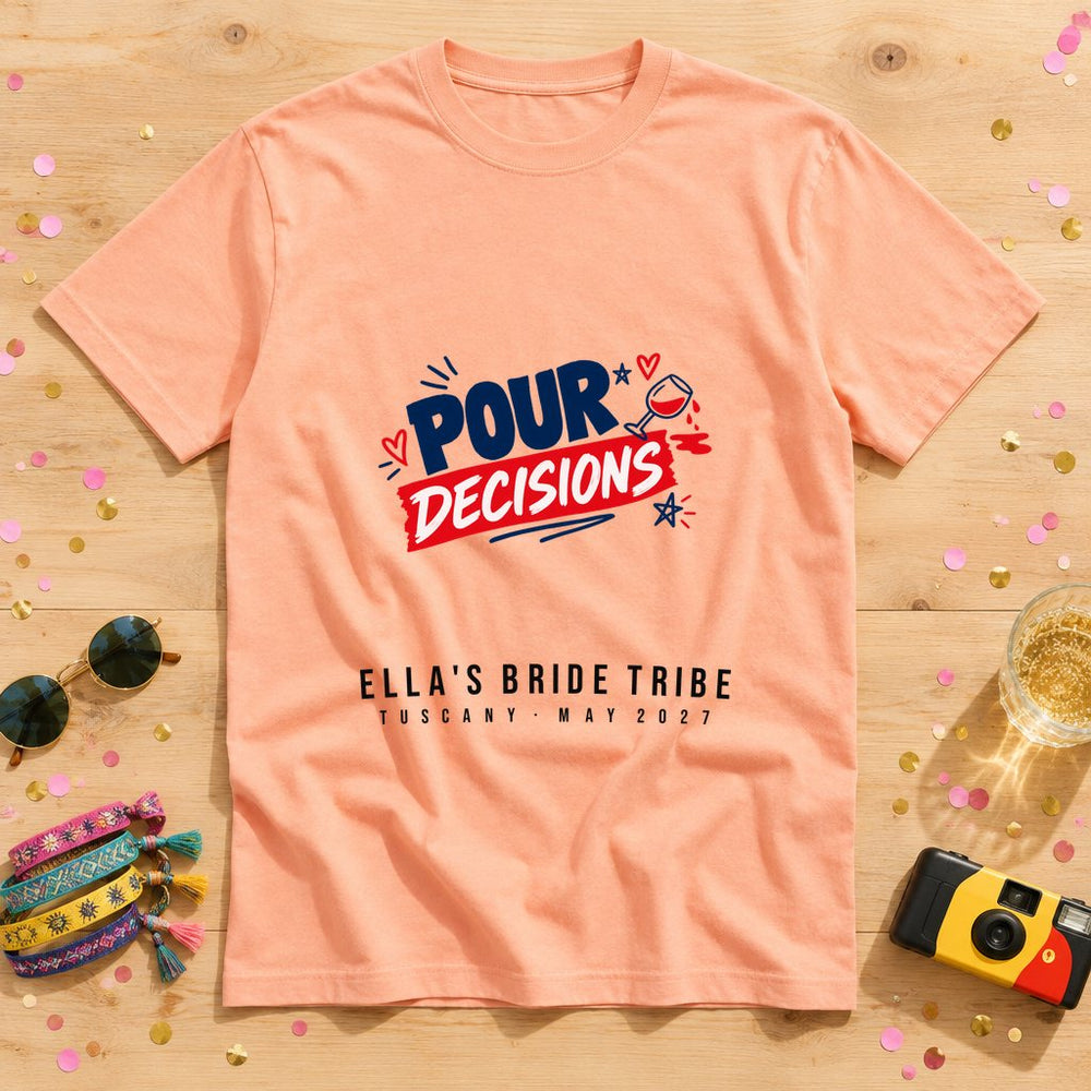 Wine Barrel — Personalised Hen Do T-Shirt