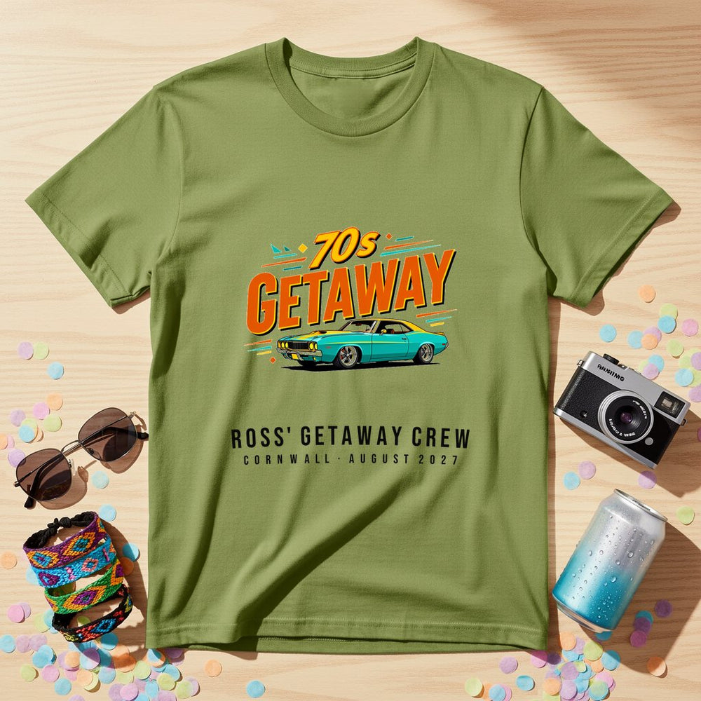 70s Getaway Muscle Car