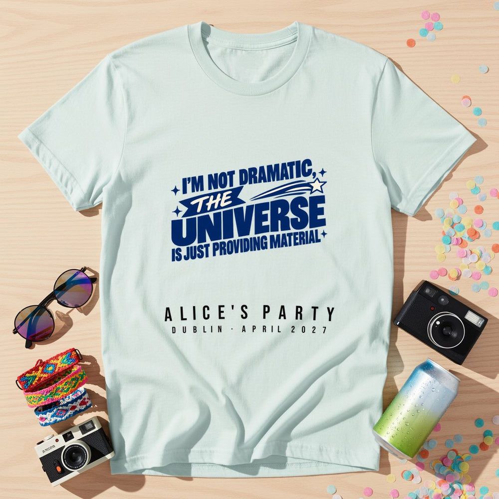 Universe Providing Material — Personalised T-Shirt