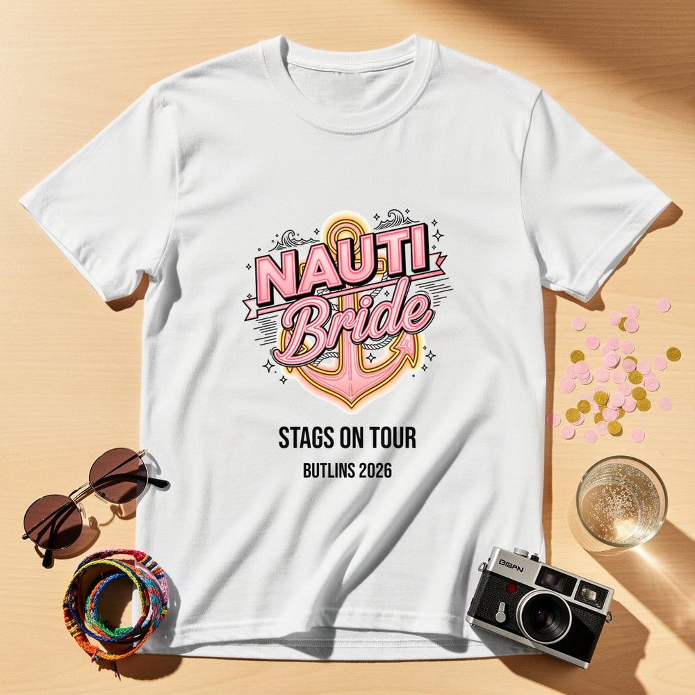 Nauti Bride Neon Anchor
