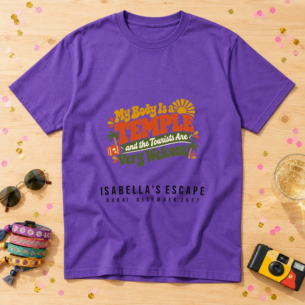 Body Is a Temple Hen — Personalised T-Shirt
