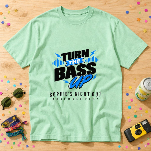 303 Bassline Bender — Personalised Rave T-Shirt