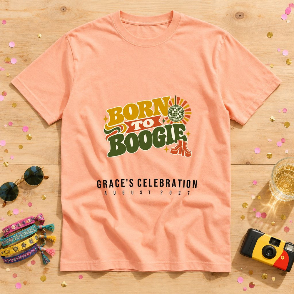 Platform Boots — Personalised Hen Do T-Shirt