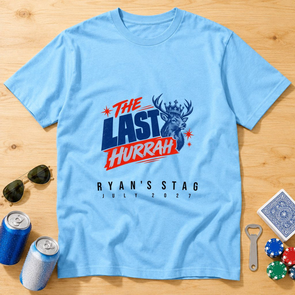 Oil Painting Portrait — Personalised Stag Do T-Shirt