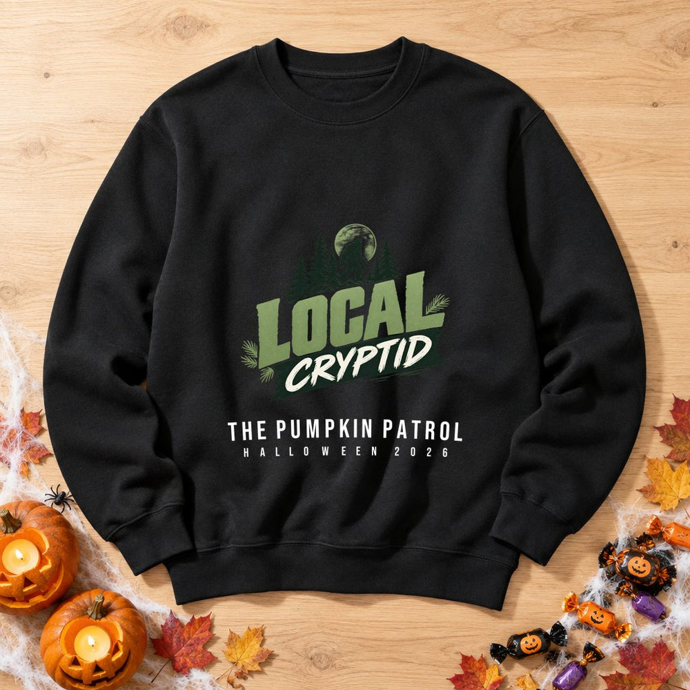 Local Cryptid — Personalised Halloween Sweatshirt