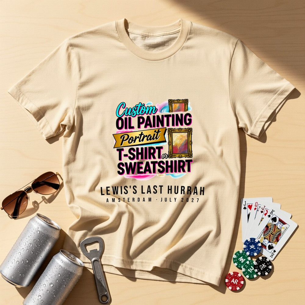 Oil Painting Portrait Tee
