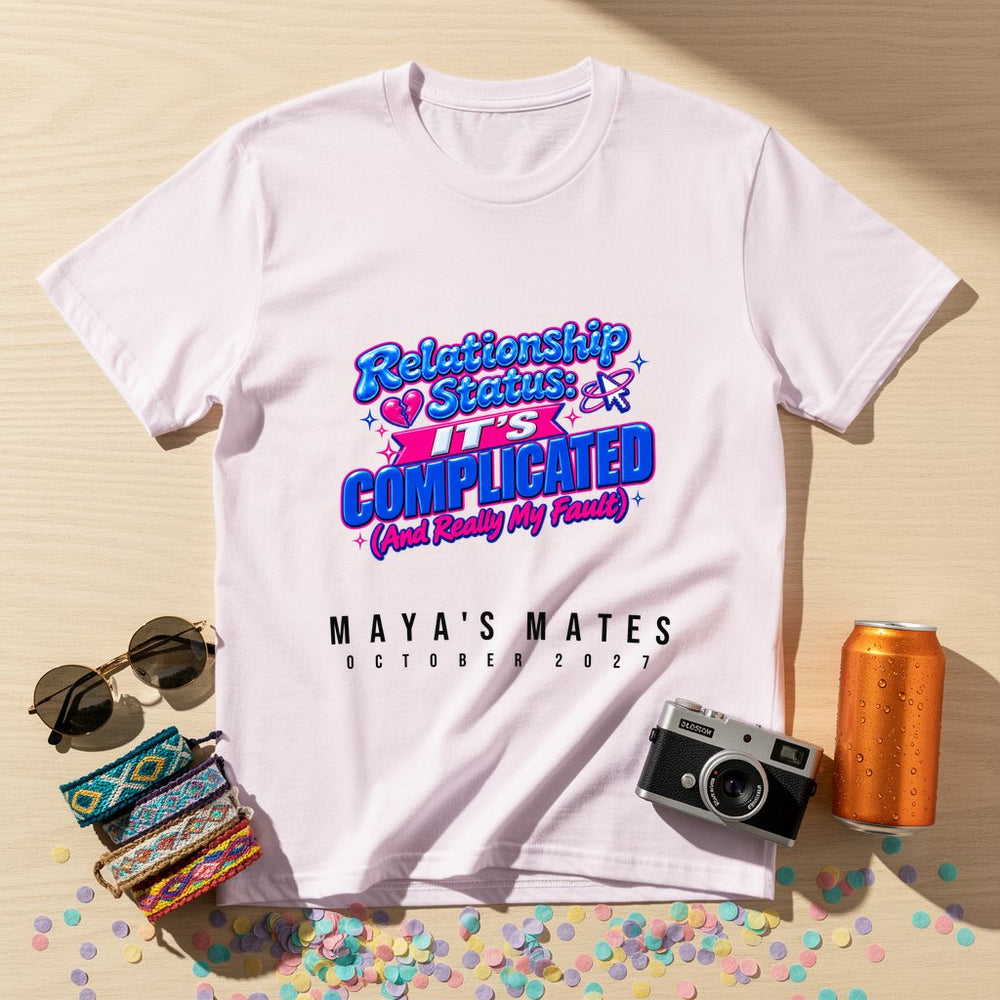 It's Complicated, My Fault — Personalised T-Shirt