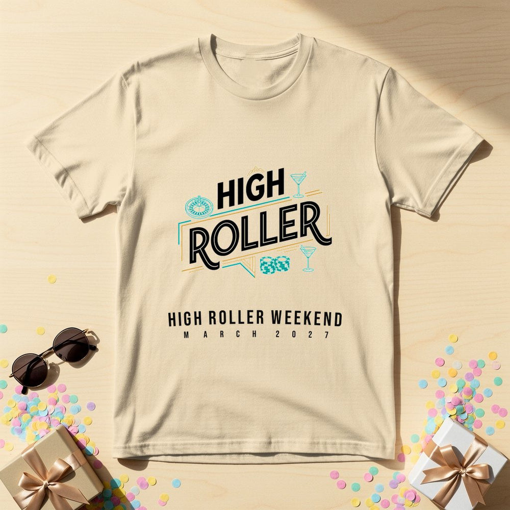 High Roller Hen — Personalised T-Shirt