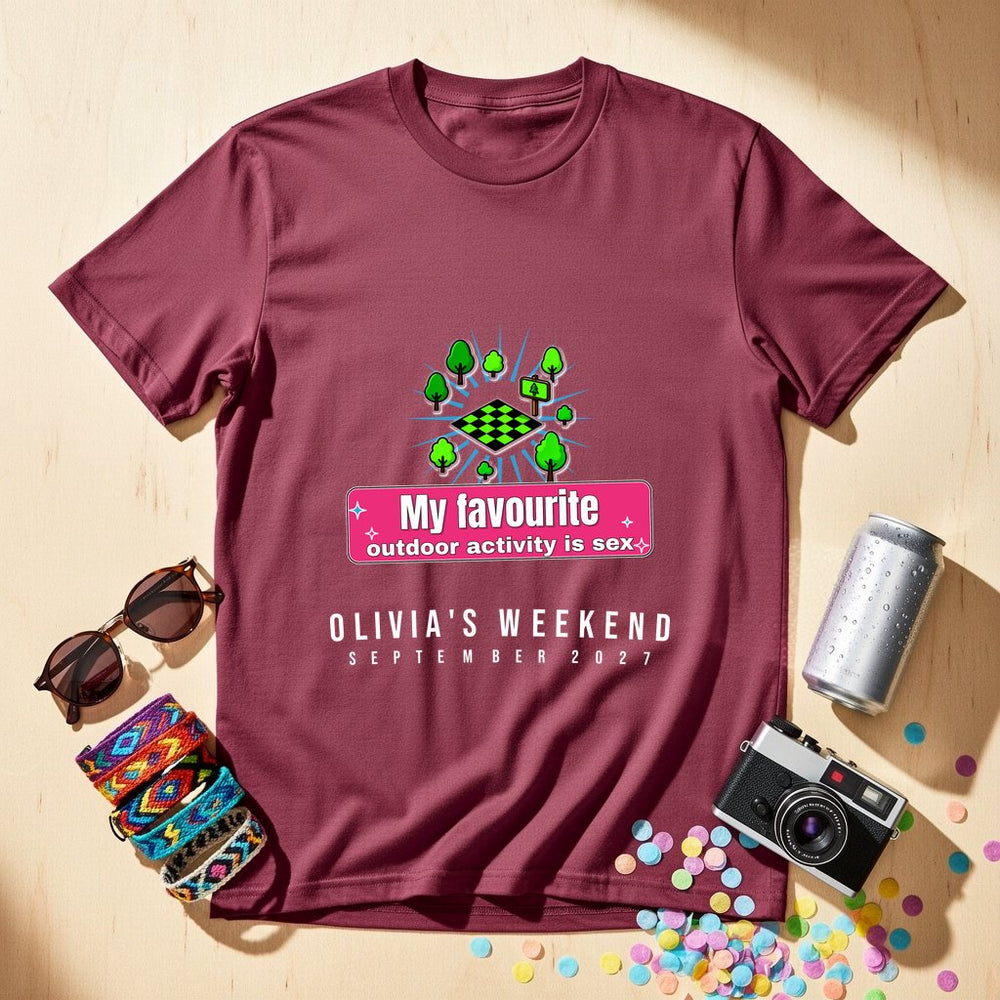 My favourite outdoor activity is sex