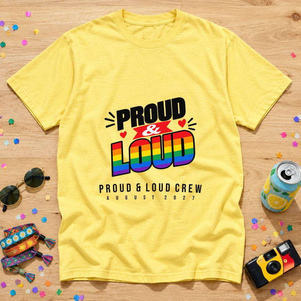 Pride On Tour — Personalised T-Shirt