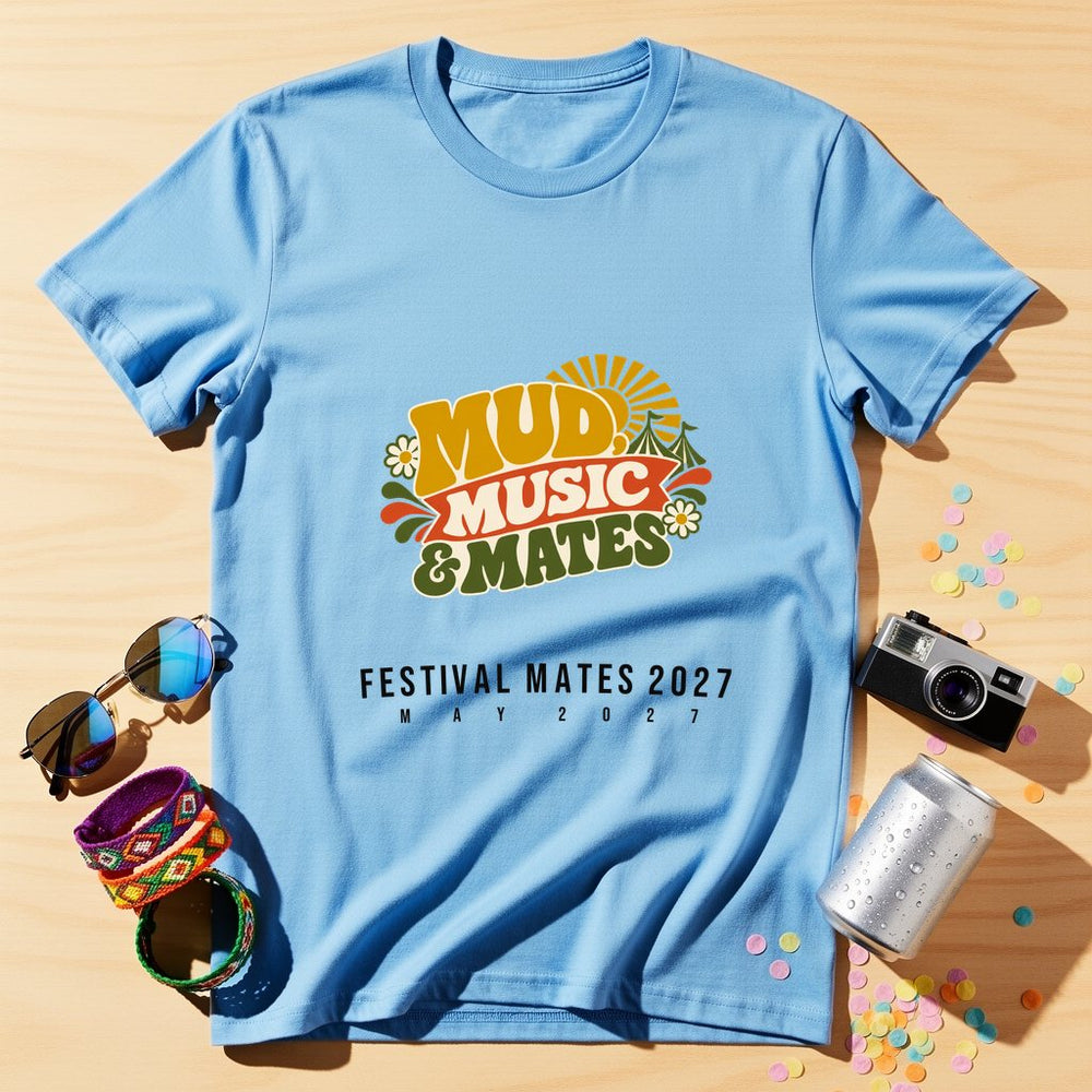 Needles Neon Stack — Personalised Festival T-Shirt