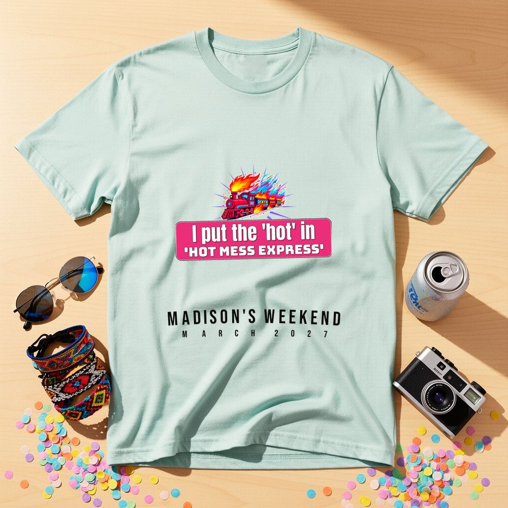 I put the 'hot' in 'hot mess express'