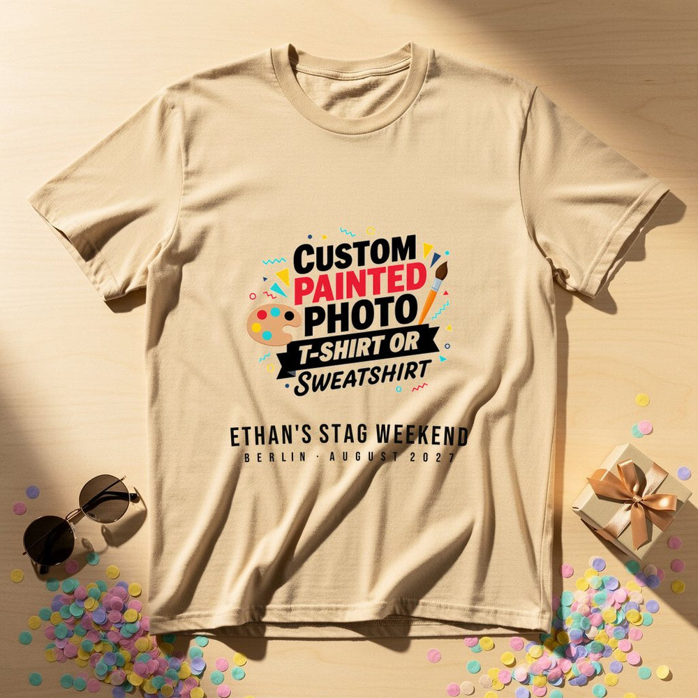Painted Photo Tee