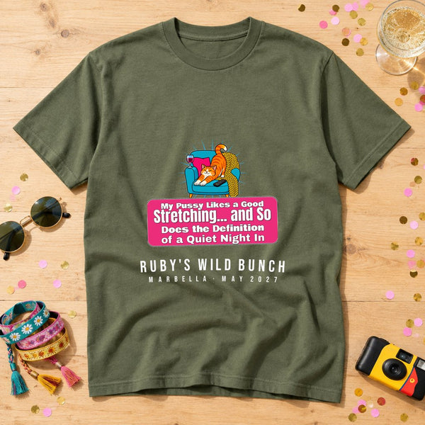 Quiet Night In Hen — Personalised T-Shirt