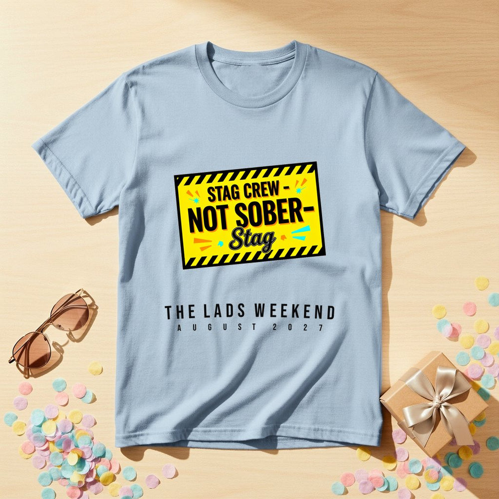 Not Sober Warning Label